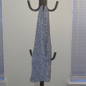 Grey infinity scarf